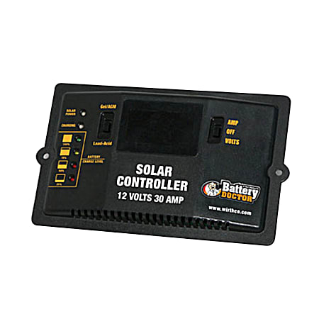 Solar Controller 30A 12V Black