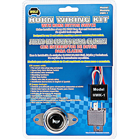 Air Horn Wiring Kit w/ Horn Button Switch
