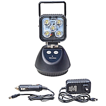 SEE-MORE Clear Lens Rechargeable Warning & Work Light