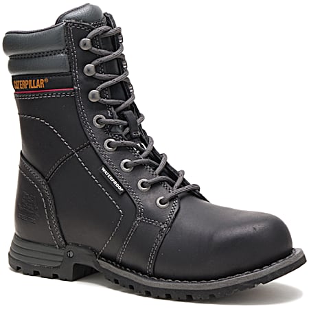 Ladies' Black Echo Waterproof Steel Toe Work Boots