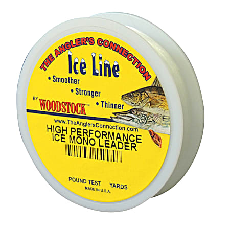 High Performance Ice Leader Fishing Line - Clear
