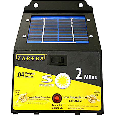 2 mi Solar Electric Fence Charger