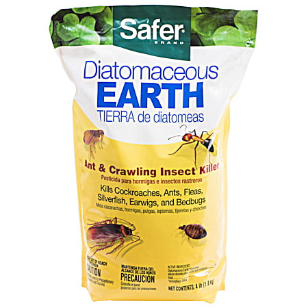 4 lb Diatomaceous Earth Ant & Crawling Insect Killer