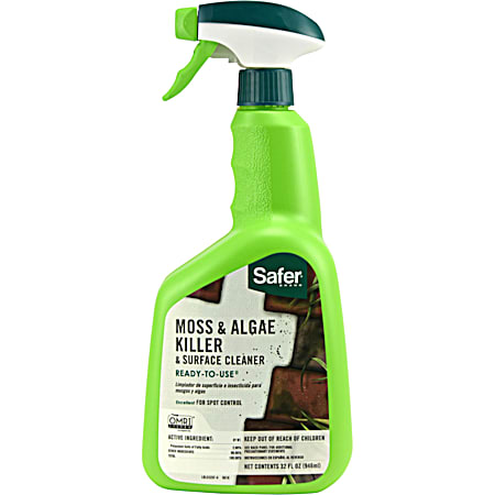 32 oz Liquid Ready-to-Use Moss & Algae Killer & Surface Cleaner