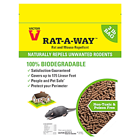 3 lb RAT-A-WAY Rat & Mouse Repellent