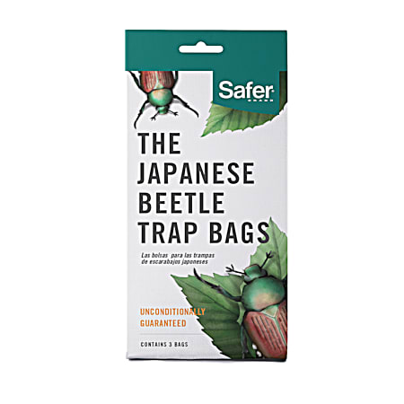 Japanese Beetle Trap Replacement Bag - 3 Pk
