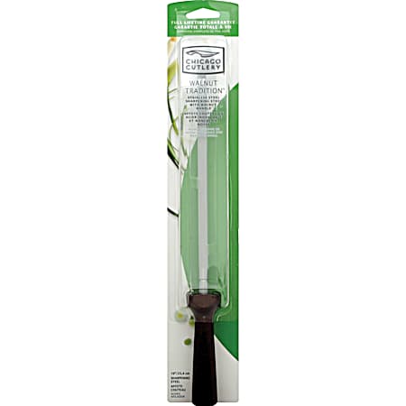 Chicago Cutlery Walnut Tradition Sharpening Steel