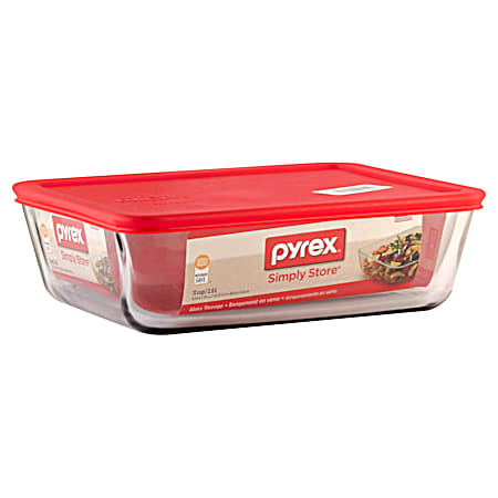 11-Cup Rectangle Storage Dish With Lid