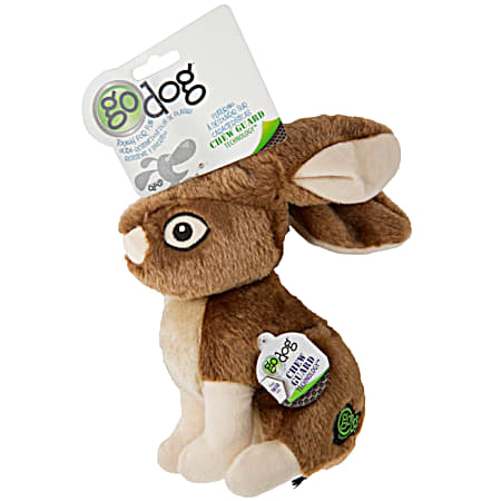 Large Wildlife Rabbit Plush Squeaker Dog Toy