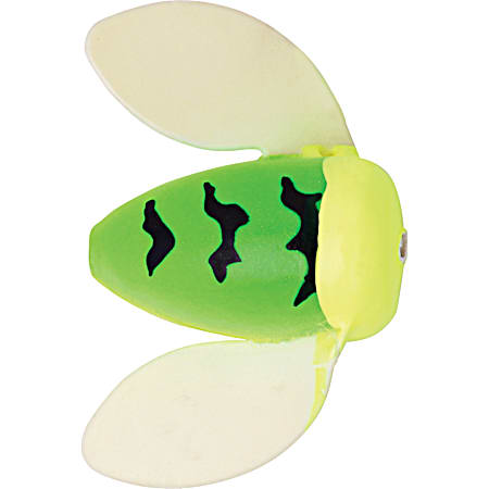 Worden's Spin-N-Glo Bodies - Lime Chartreuse Tiger