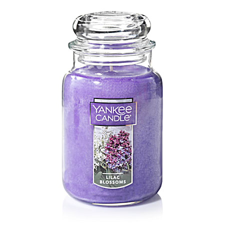 22 oz Lilac Blossoms Classic 1-Wick Jar Candle