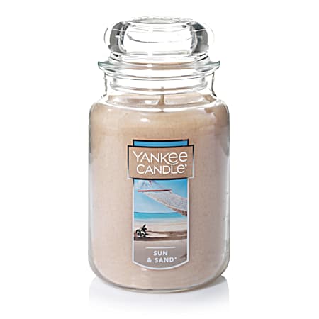Yankee Candle 22 oz Sun & Sand Classic 1-Wick Jar Candle