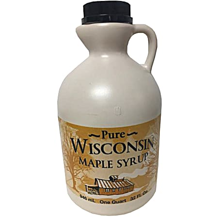 32 oz Pure Wisconsin Maple Syrup