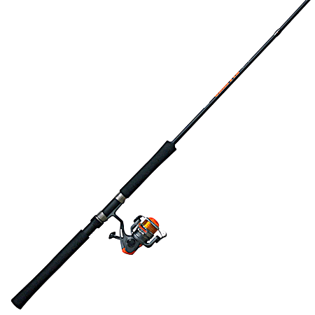 Gray/Orange Crappie Fighter Spinning Combo
