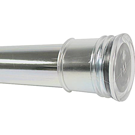 Zenna Home 72 In. Tension Shower Rod - Chrome