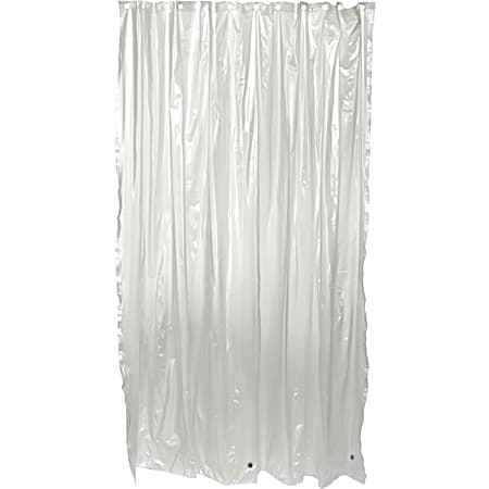 Zenna Home Commercial Shower Liner - Clear