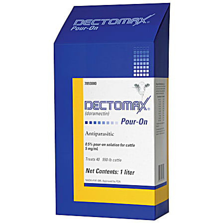 Zoetis Dectomax Antiparasitic Pour-On Solution