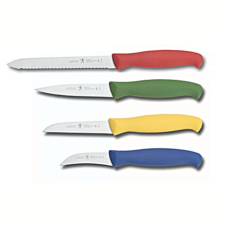 International 4-Piece Color Paring Knife Set
