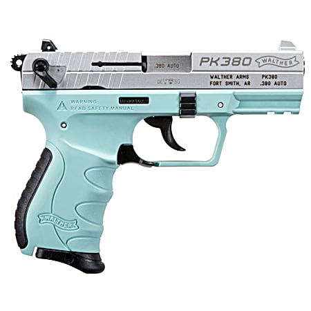 PK380 .380 ACP Angel Blue Single-Double-Action Handgun