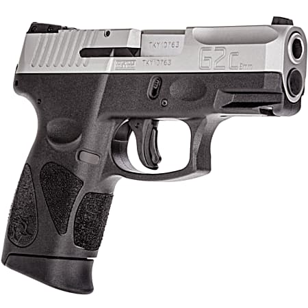 G2c 9mm Luger Compact Matte Stainless/Black Semi-Auto Pistol