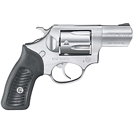 SP101 .357 Magnum Stainless/Black Revolver
