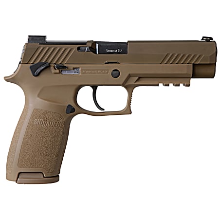 P320-M17 9mm Coyote Tan Semi-Auto Handgun w/ Manual Safety