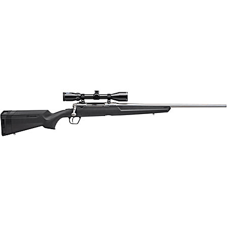 Axis XP Stainless .243 WIN Matte Black Bolt-Action Synthetic Stock Rifle w/ Scope