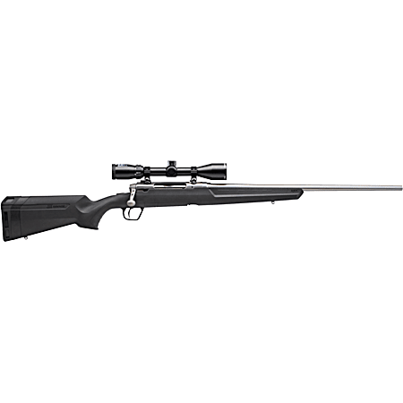 Axis XP Stainless .308 WIN Matte Black Bolt-Action Synthetic Stock Rifle w/ Scope