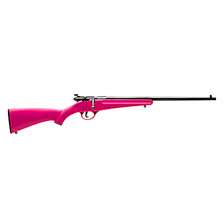 Rascal .22 LR Youth Pink Rimfire Bolt-Action Synthetic Stock Rifle