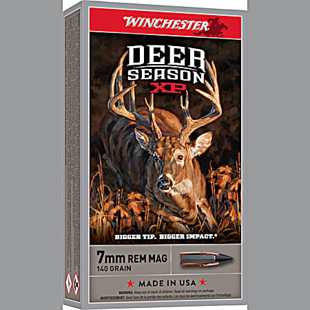 Deer Season XP Centerfire Rifle Cartridges - 20 Rounds