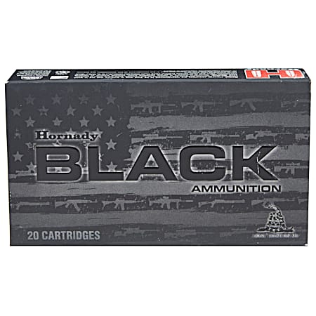 BLACK Centerfire Rifle Cartridges