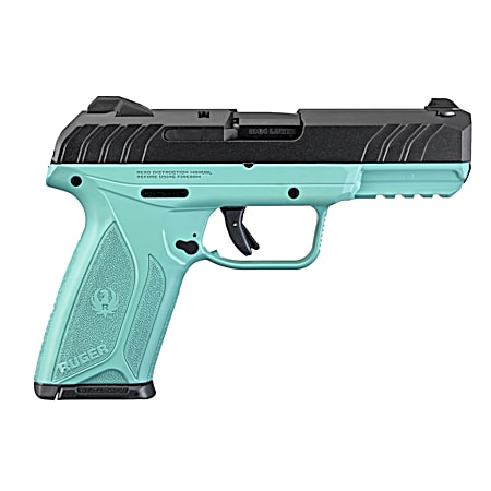 Security-9 9mm Turquoise Single-Action Anodized Aluminum Pistol