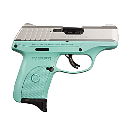 EC9s 9mm Turquoise Striker-Fired Alloy Steel Pistol