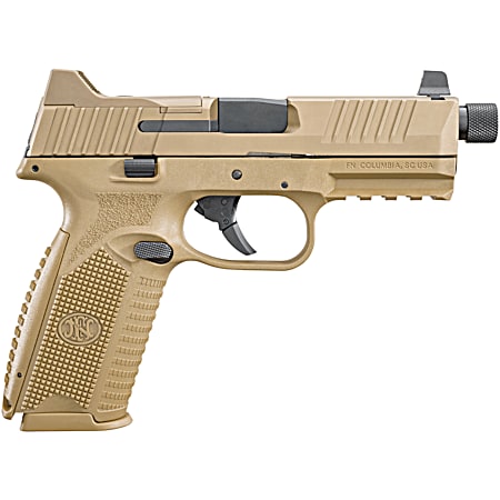 FN 509 Tactical 9mm Flat Dark Earth Double-Action Polymer Grip Pistol