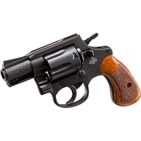 M206 .38 Special Matte Black/Wood Revolver