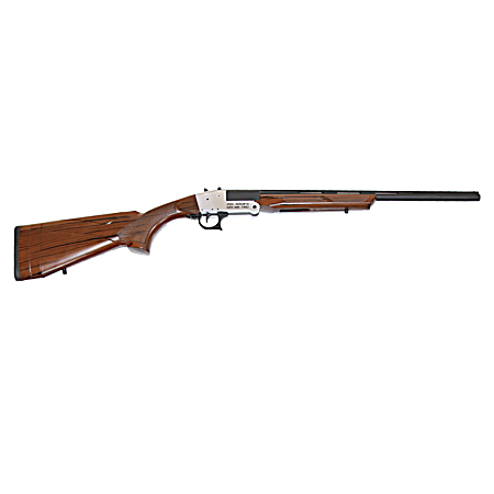 Traditional .410Ga Single Shot Wood & Forend Silver Receiver Shotgun