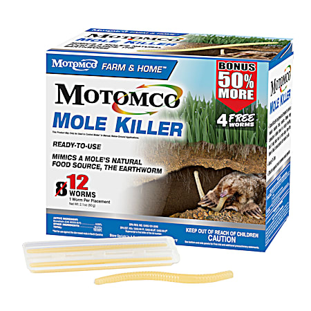 Motomco Mole Killer - 12 Pk
