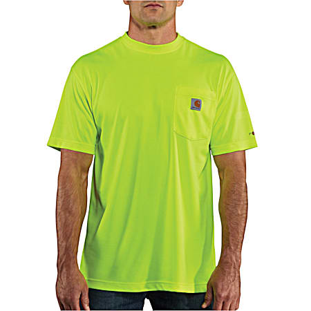Men's Force Brite Lime Short Sleeve Shirt