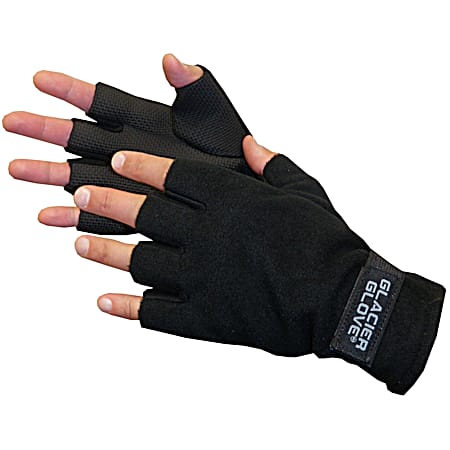 Alaska River Fingerless Gloves