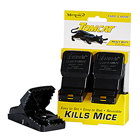 Tomcat Heavy-Duty Mouse Trap 2 Pk