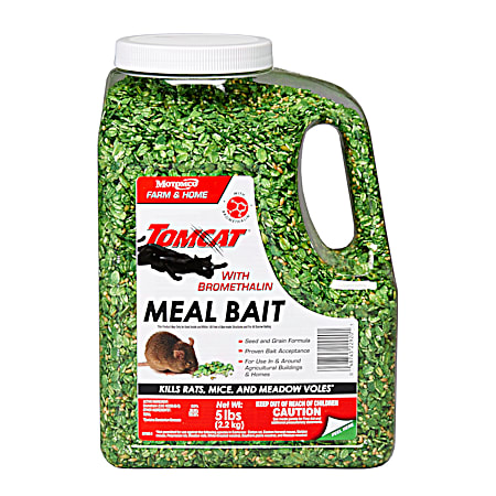 Tomcat 5 Lb Meal Bait with Bromethalin Rodenticide