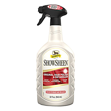 32 oz ShowSheen Hair Polish & Detangler Spray