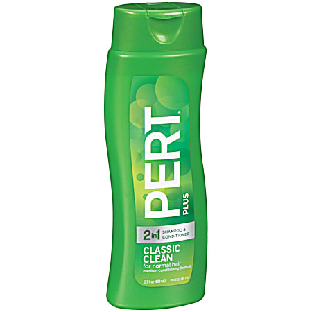 PERT 13.5 oz Classic Clean 2 in 1 Shampoo & Conditioner