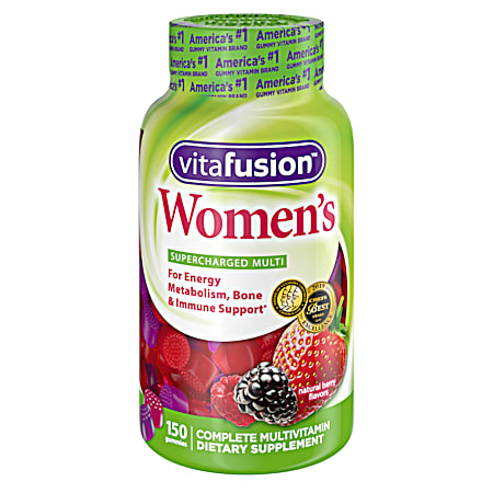 Women's Supercharged Complete Multivitamin Dietary Supplement Gummies - 150 ct