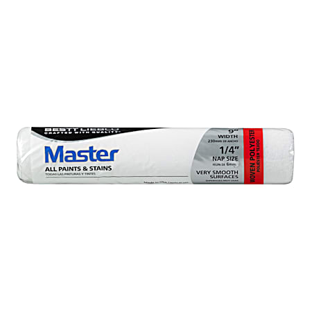 Bestt Liebco Master 9 in x 1/4 in Woven Polyester Roller Cover