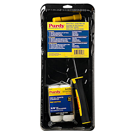 Purdy 4.5 in WhiteDove Jumbo Mini Roller Kit