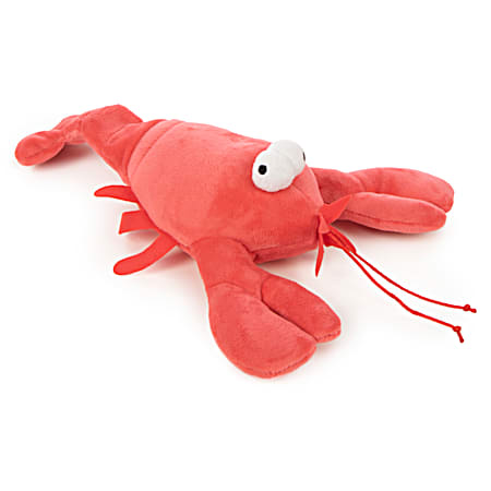 Action Plush! Lobster Animated Squeaker Dog Toy w/ Chew Guard Technology