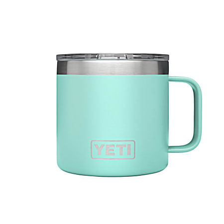Rambler 14 oz Seafoam Mug w/MagSlider Lid