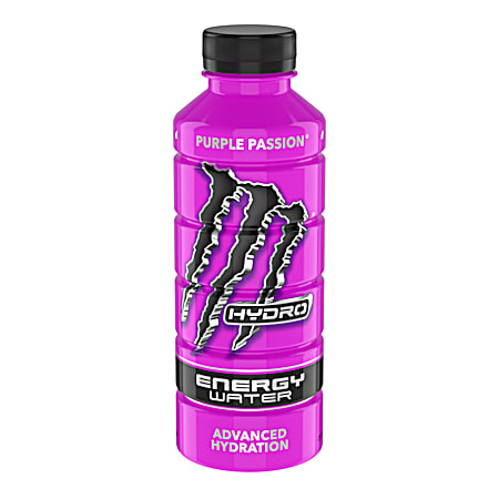 Monster Energy Monster Hydro 20 oz Purple Passion Energy Water