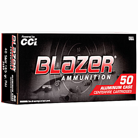 Blazer Aluminum 40 S&W Cartridges